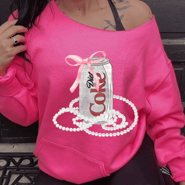 Diet Coke Coquette DTF Transfer