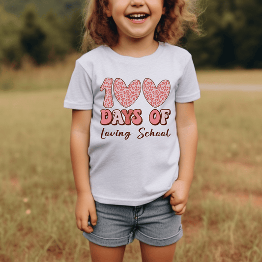 100 Days of Loving School DTF Transfer