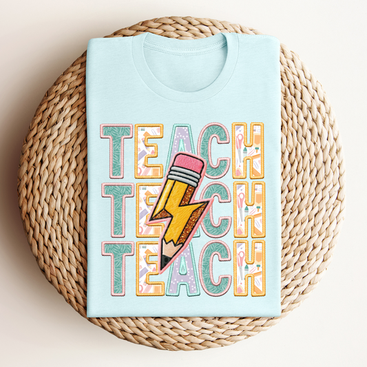 Teach (girl) - School Rocks DTF Transfer