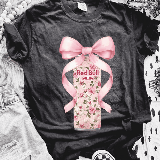 RB Floral w/ pink bow DTF Transfer