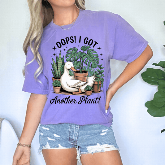 Oops I Got Another Plant DTF Transfer