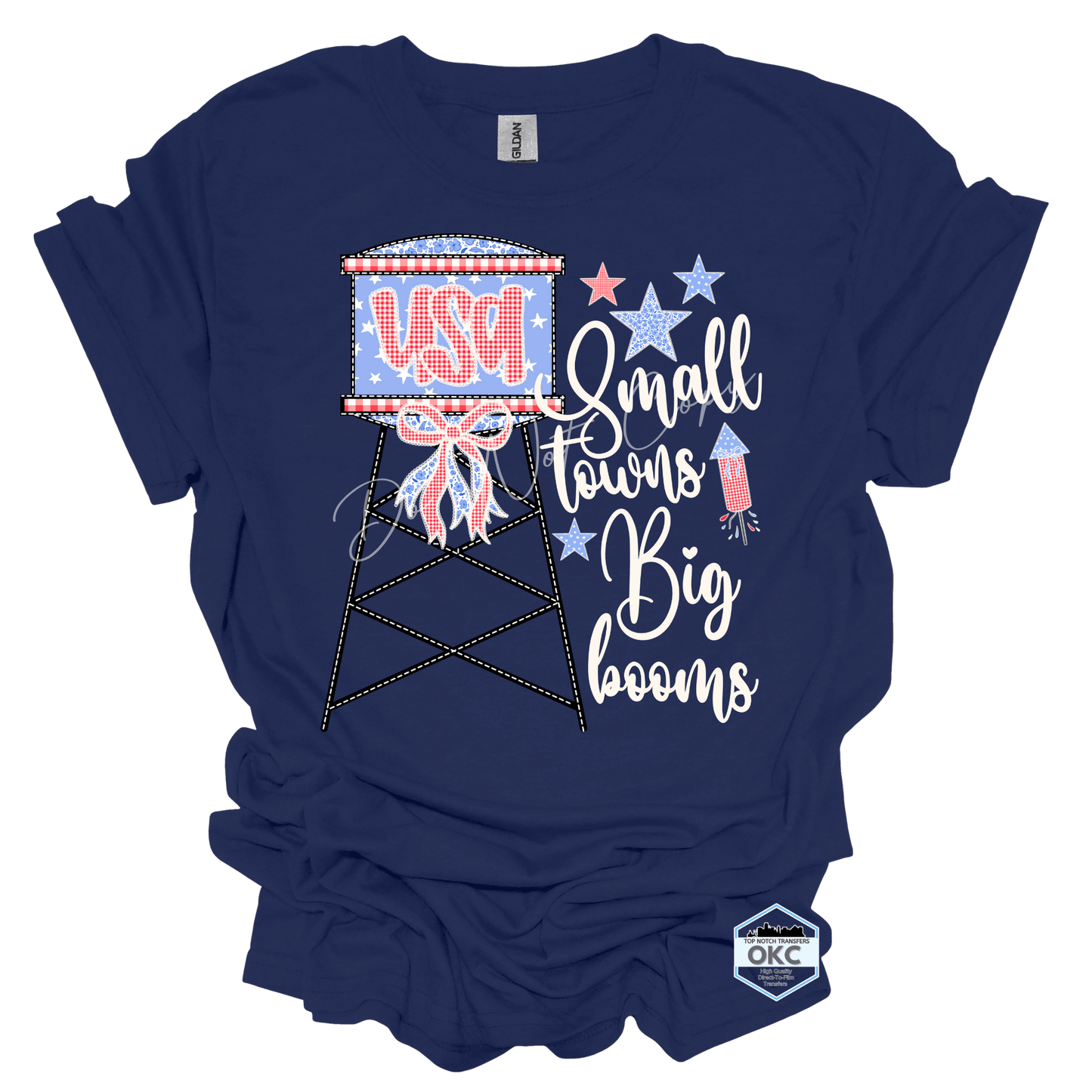 Small Town, Big Booms T-Shirt