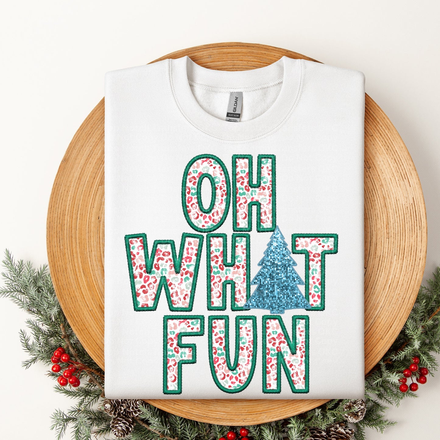 Oh, What Fun Colorful Leopard Print DTF Transfer