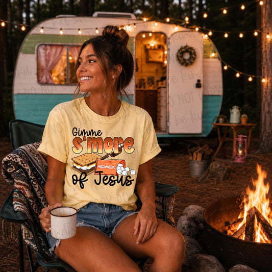 Gimme S’more of Jesus DTF Transfer