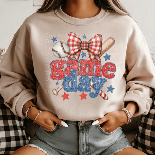 Game Day- Baseball DTF Transfer