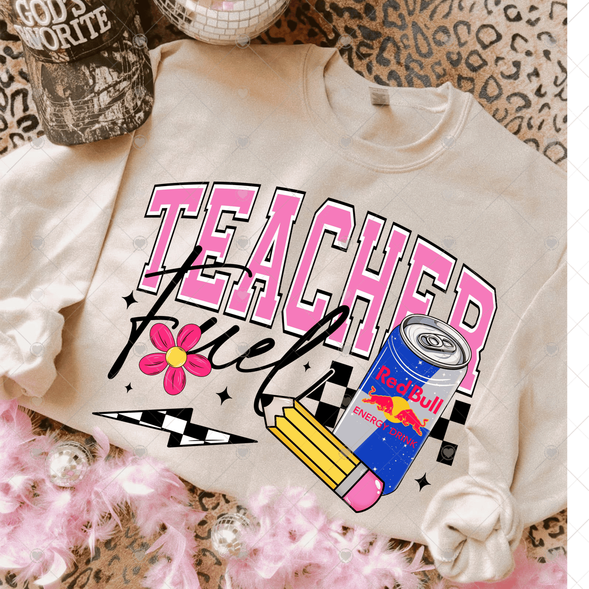 Teacher Fuel RB DTF Transfer