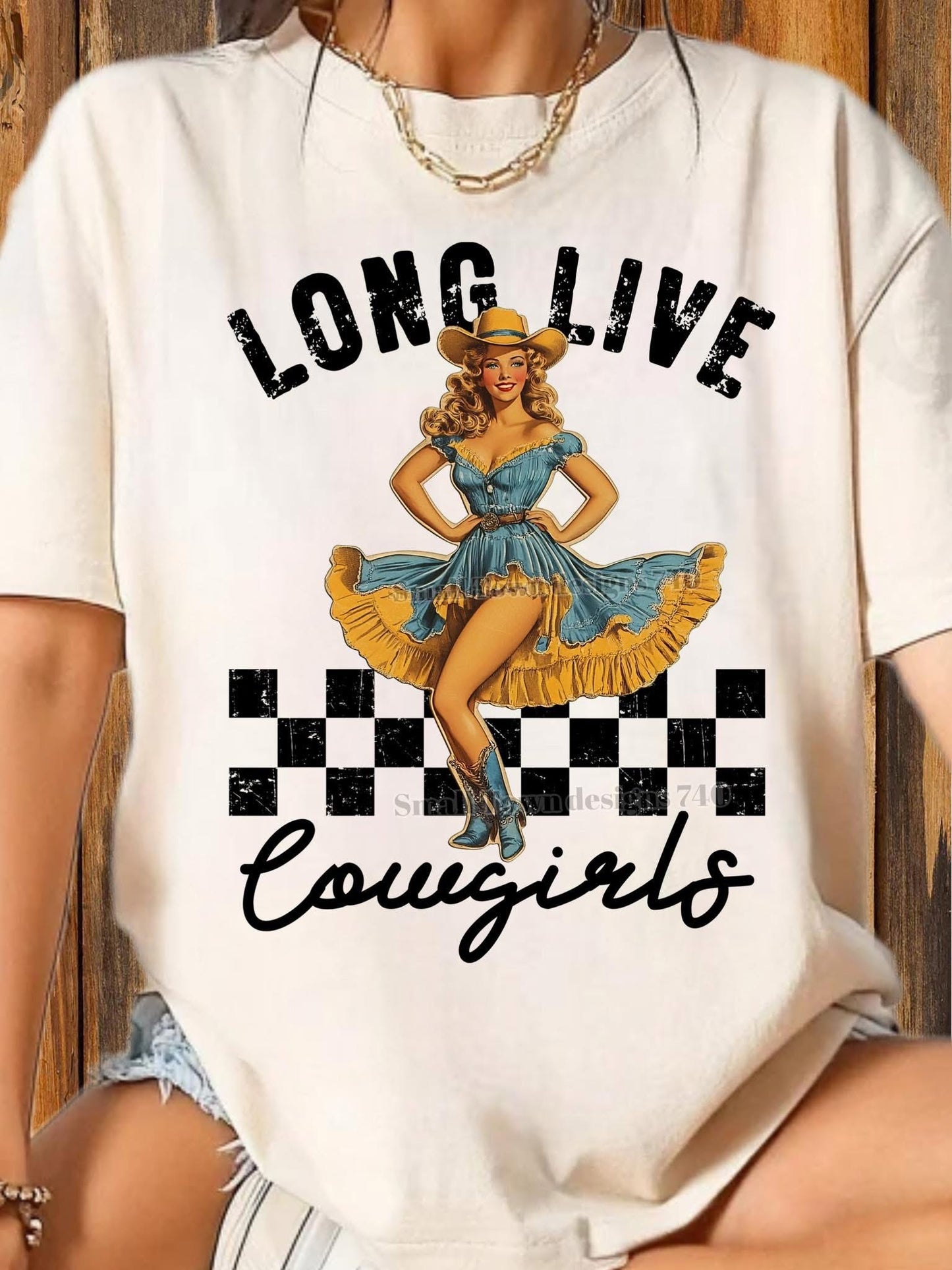 Long Live Cowgirls DTF Transfer