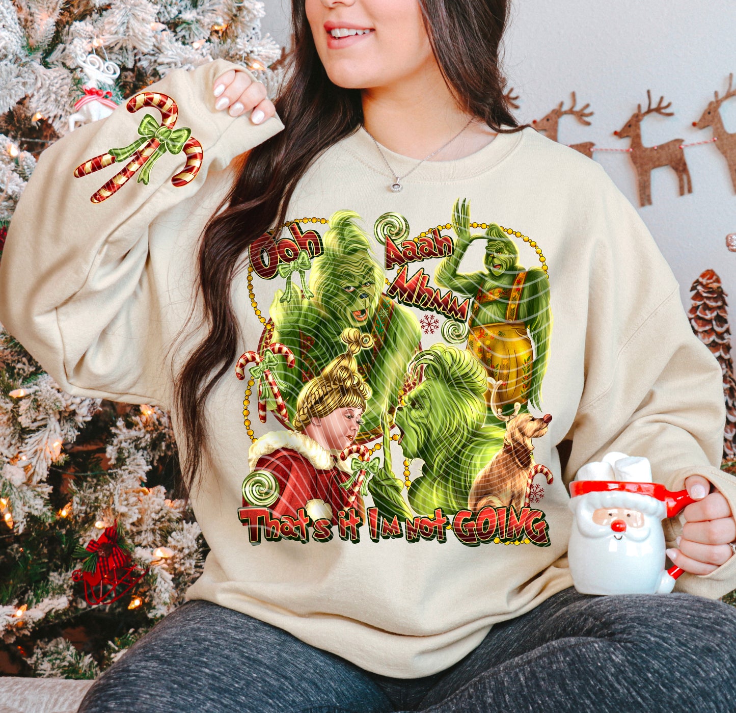 That’s It I’m Not Going *Optional long sleeve design* DTF Transfer