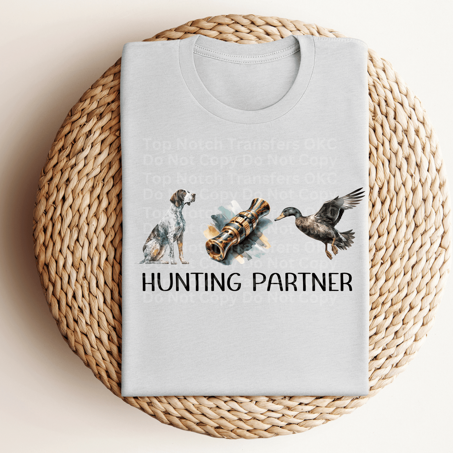 Hunting Partner DTF Transfer