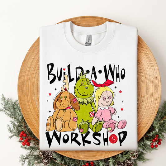 Build A Who Workshop DTF Transfer