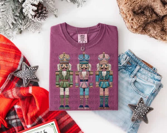 Faux Yarn Nutcrackers DTF Transfer
