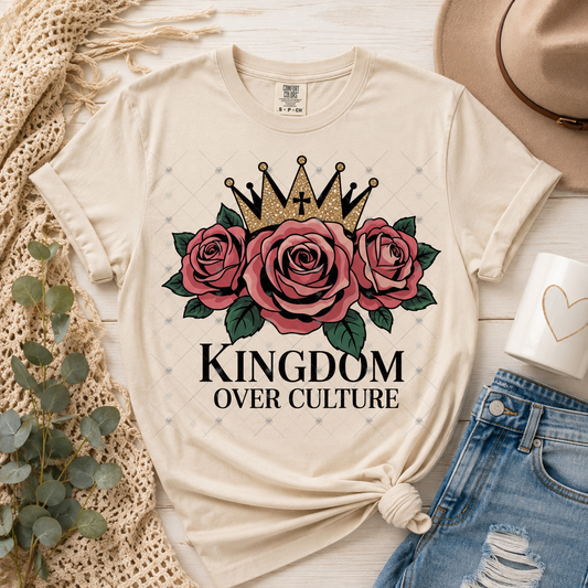 Kingdom Over Culture DTF Transfer