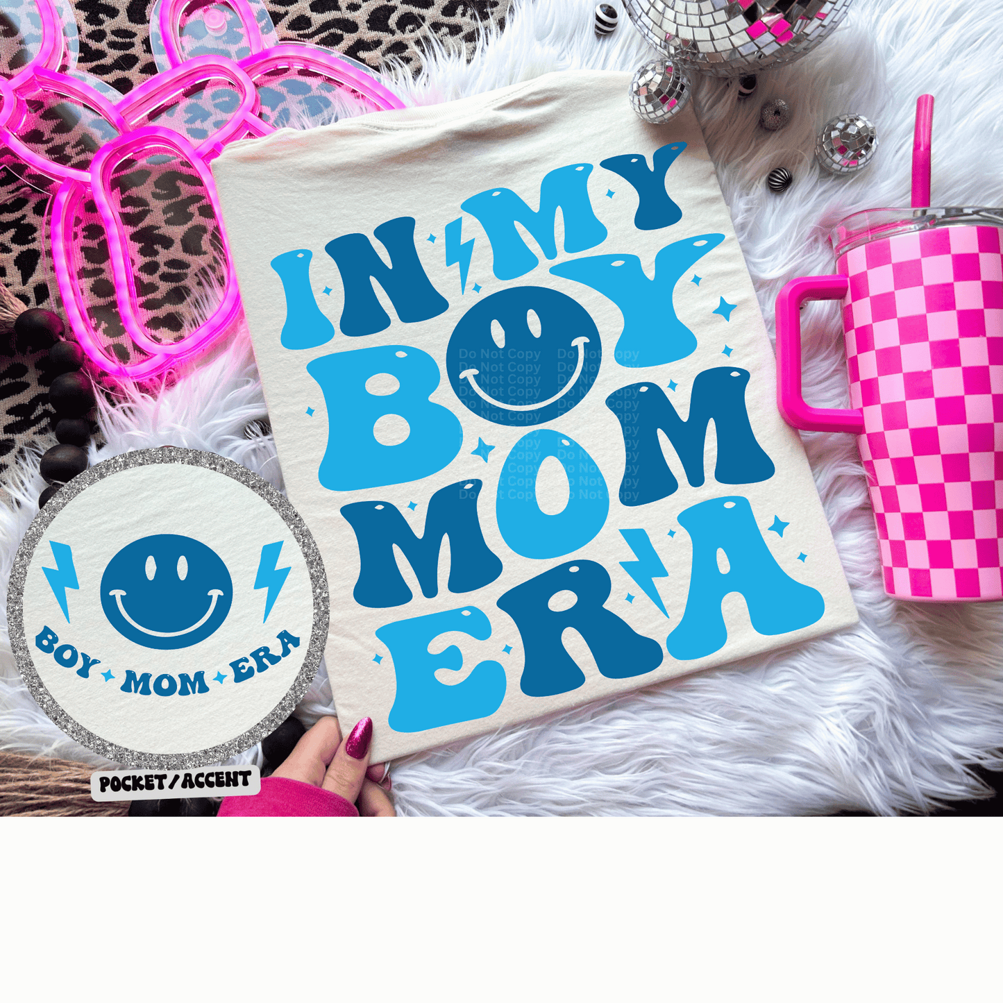 In My Boy Mom Era DTF Transfer
