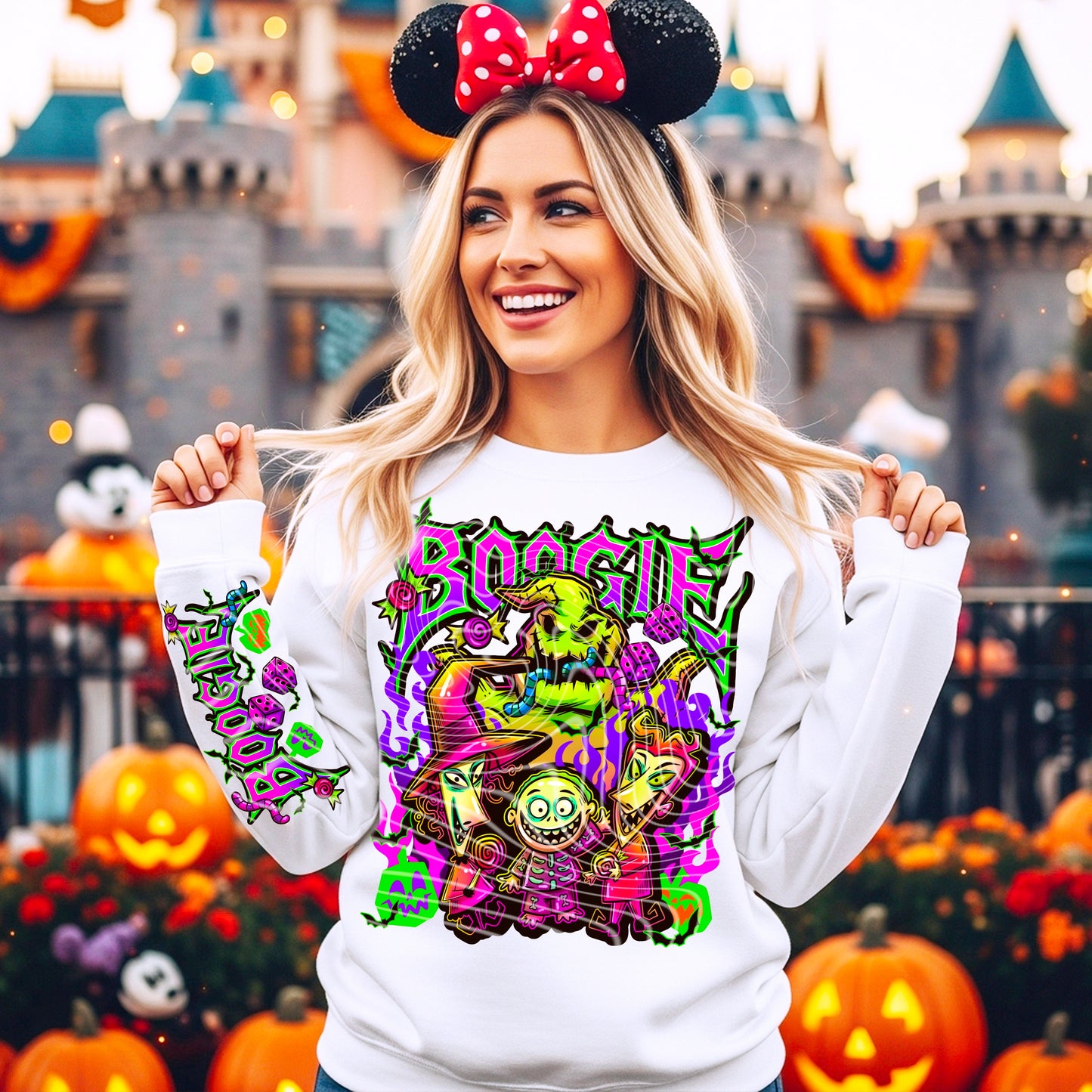 Boogie *Optional long sleeve design* DTF Transfer