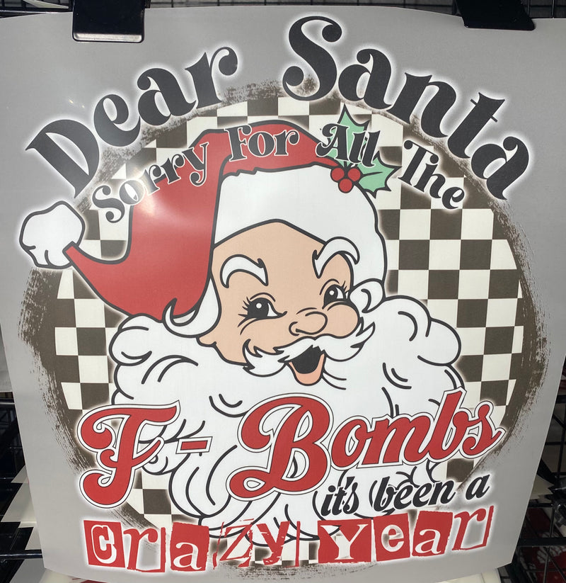 Santa F-Bombs Adult