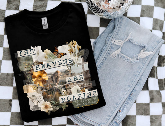 The Heavens Are Roaring DTF Transfer