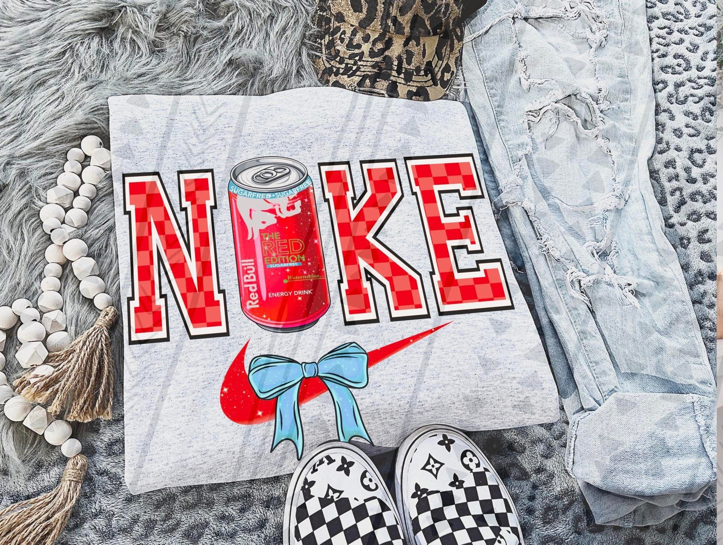 RB Red Edition Swoosh DTF Transfer