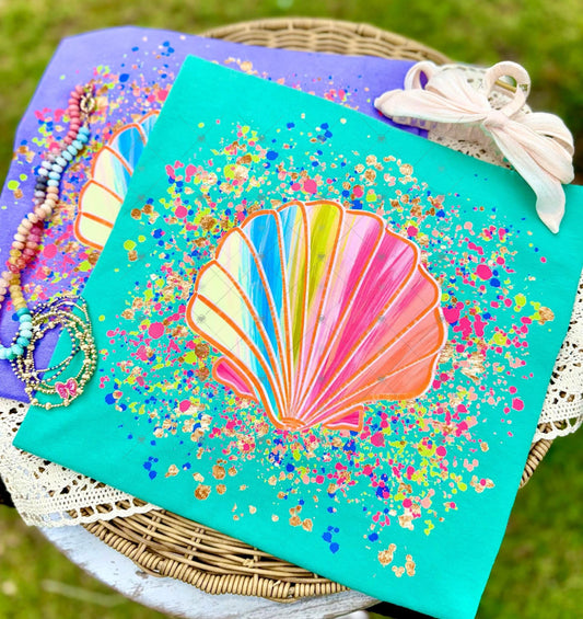 Seashell Splash DTF Transfer