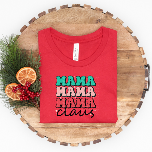 Mama Claus DTF Transfer