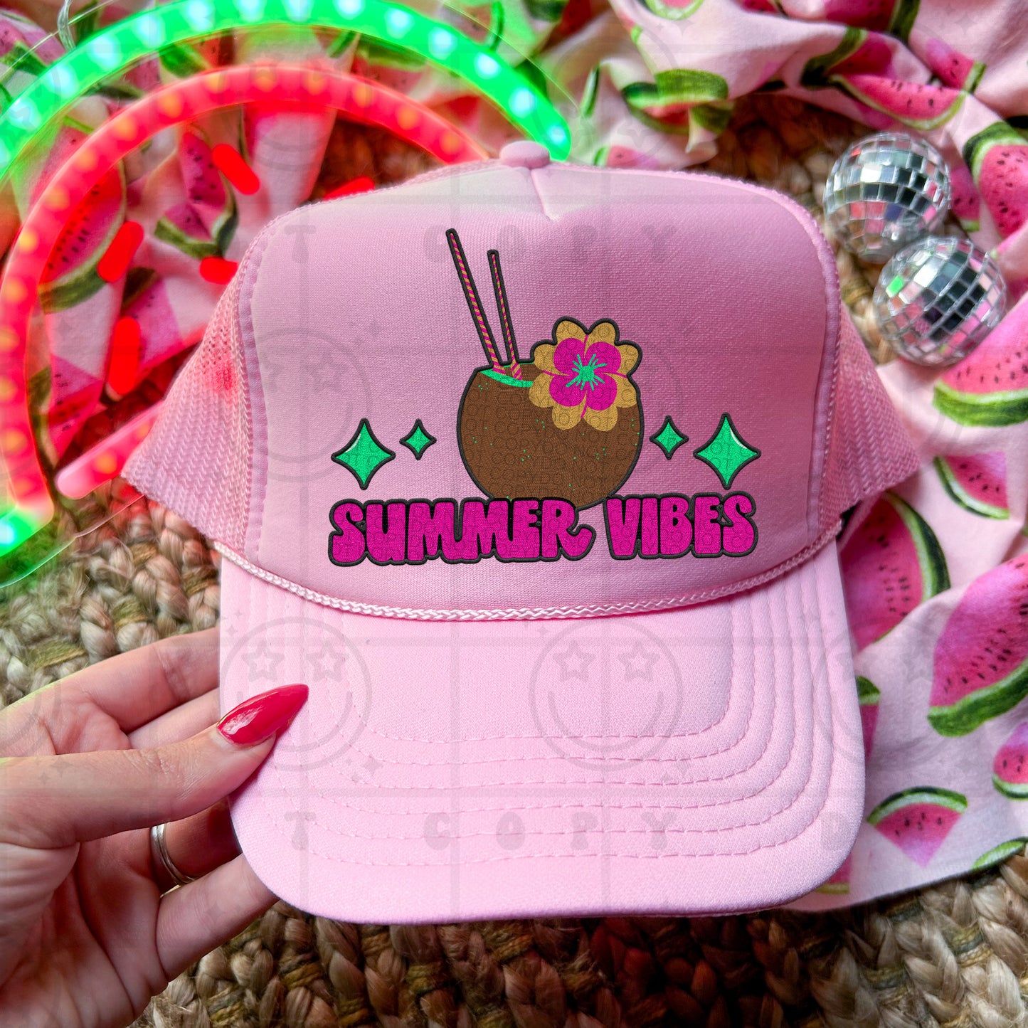 Summer Vibes DTF Transfer