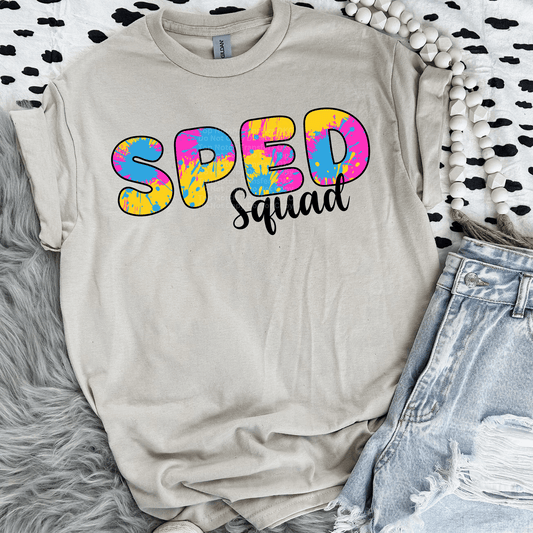SPED Paint Splash DTF Transfer