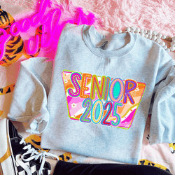 *Colorful Senior 2025 DTF Transfer