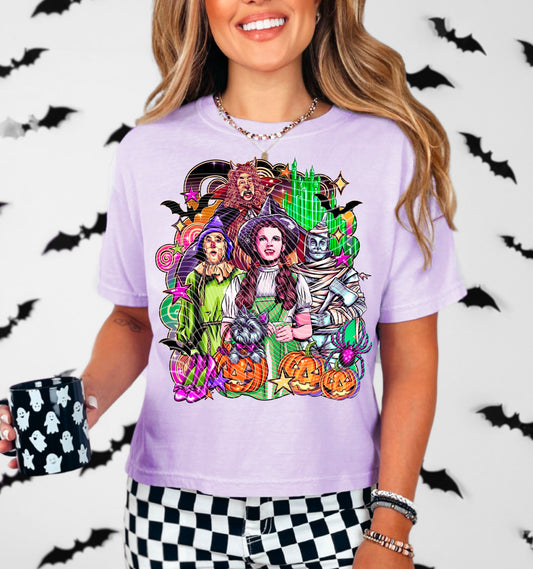Halloween Oz*Optional long sleeve design* DTF Transfer