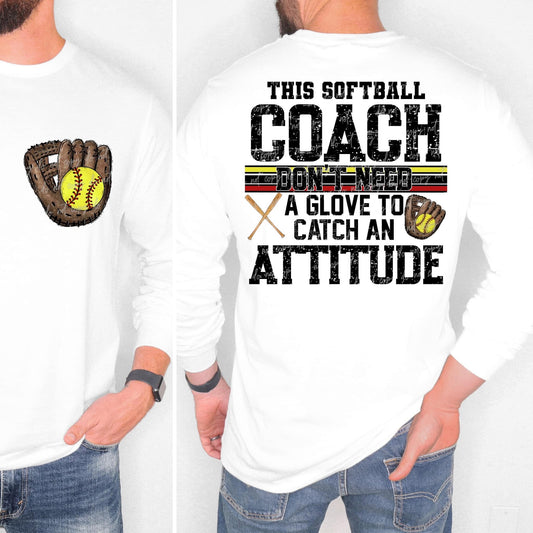 This Softball Coach DTF Transfer