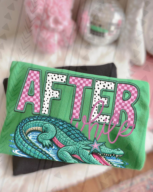 After while Aligator DTF Transfer