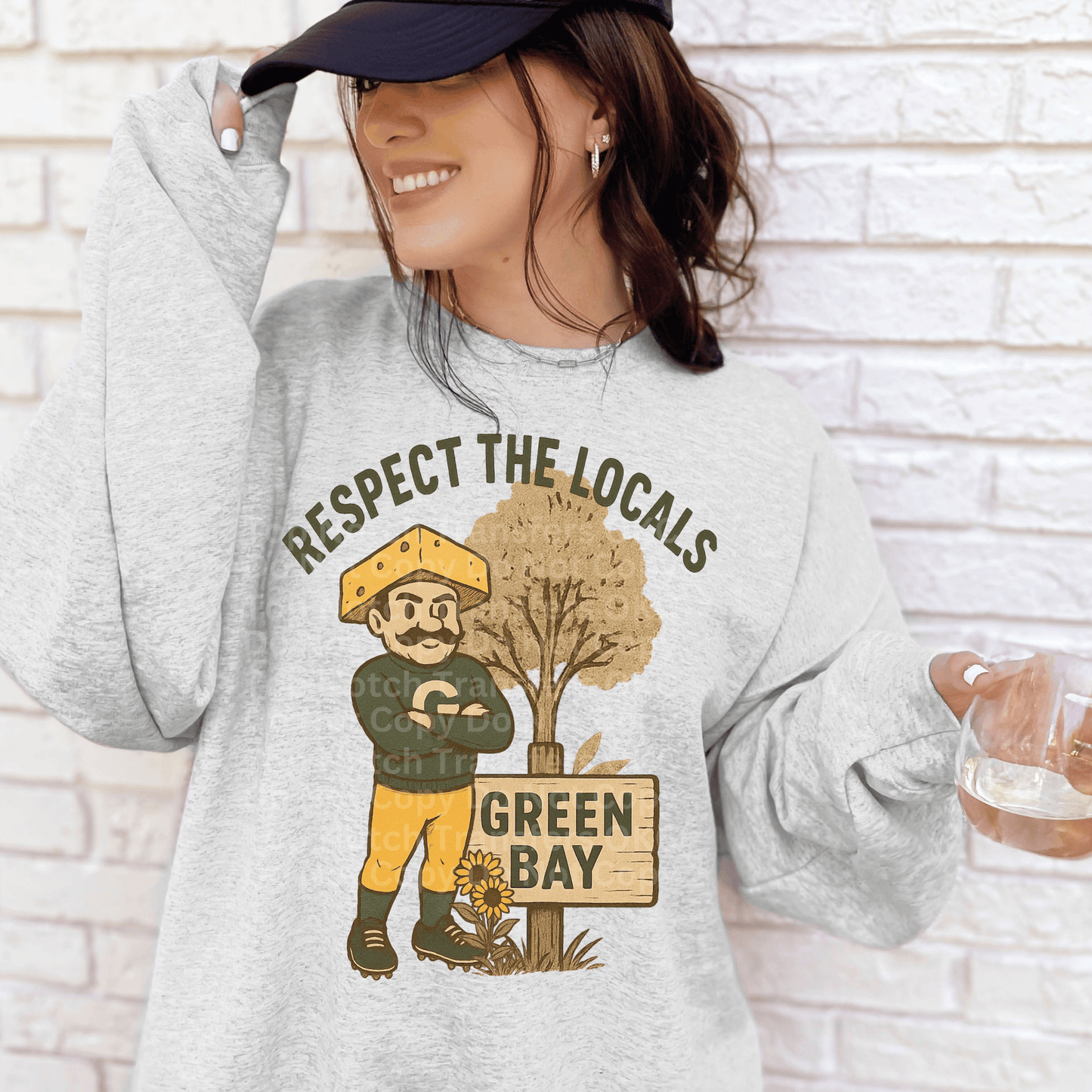 Respect The Locals- Green Bay DTF Transfer