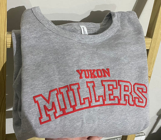 Yukon Millers 3D Puff Transfer *2 Colors Available*
