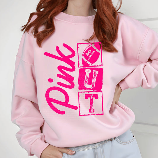 Pink Out DTF Transfer