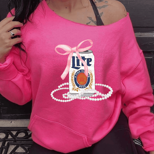 Miller Lite Coquette DTF Transfer