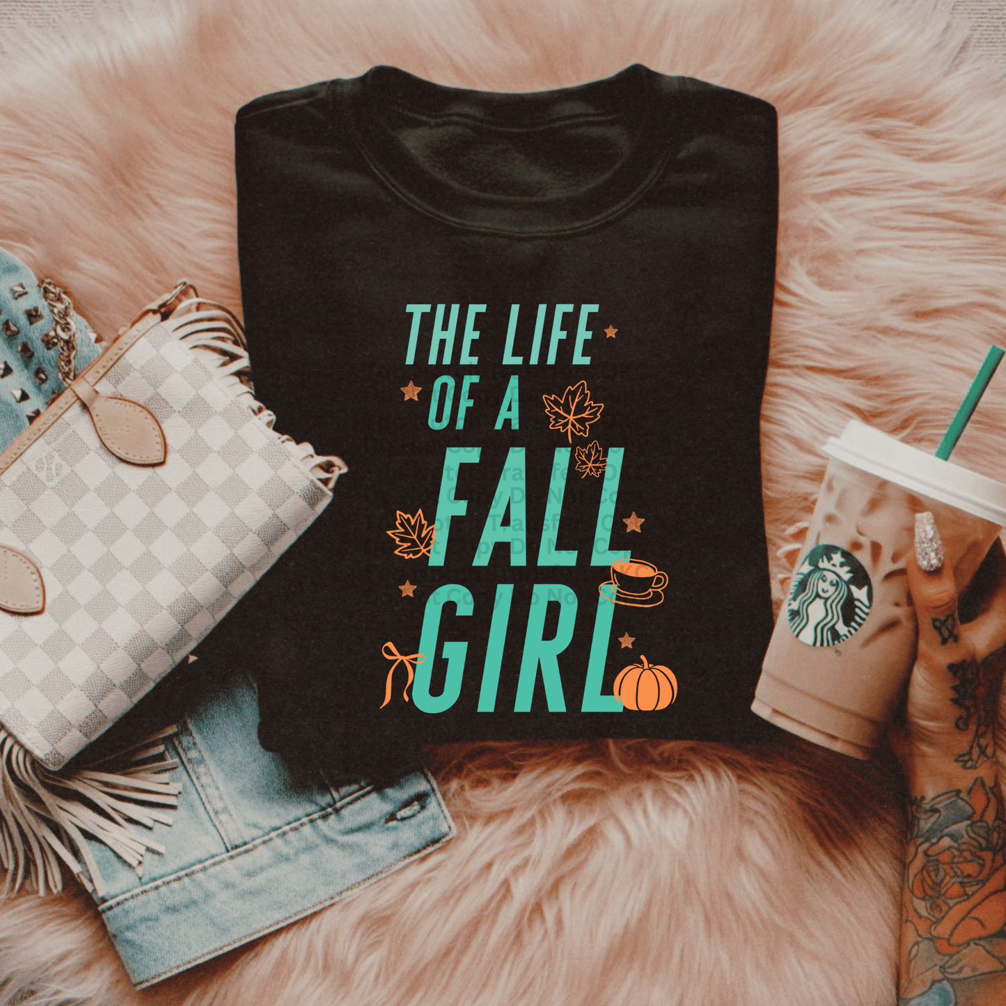 TS The Life Of A Fall Girl DTF Transfer