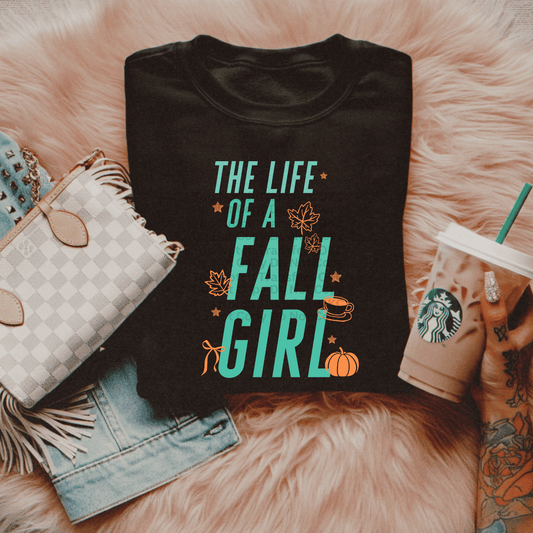 TS The Life Of A Fall Girl DTF Transfer