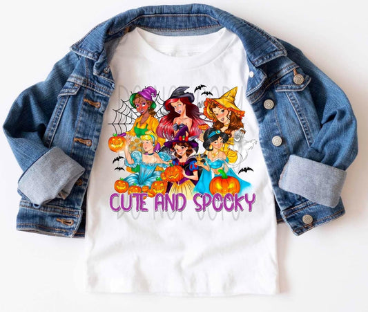Princess Cute & Spooky DTF Transfer