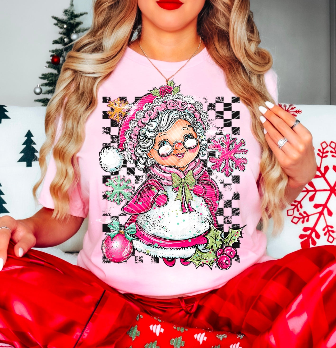 Mrs. Claus 2 DTF Transfer