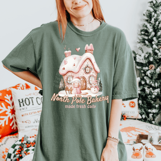 North Pole Bakery DTF Transfer