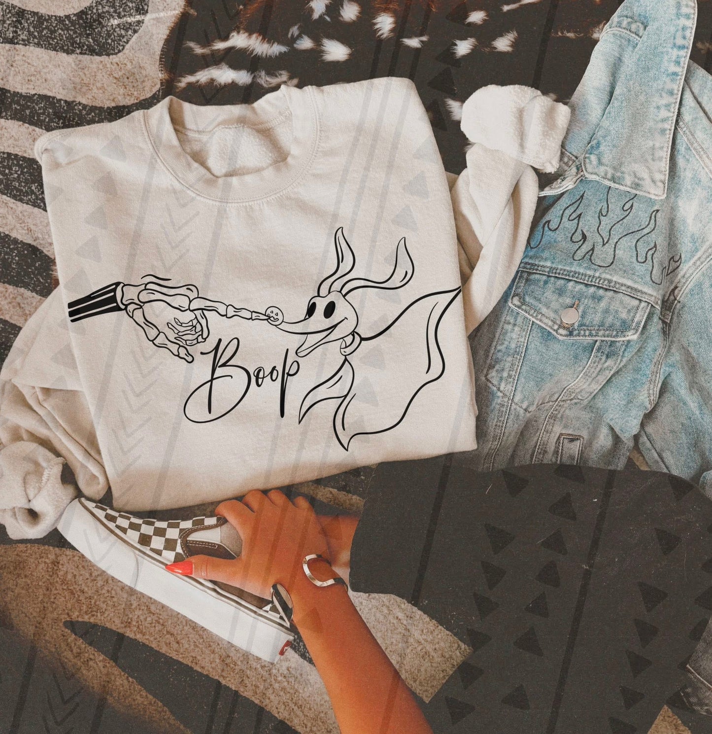 Zero_Boop DTF Transfer