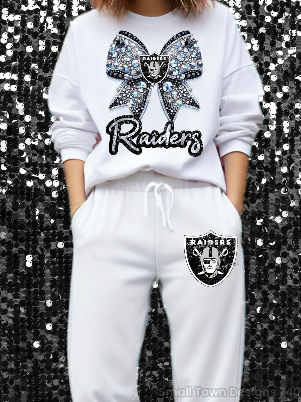 Raiders DTF Transfer