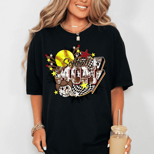 Softball Mom DTF Transfer