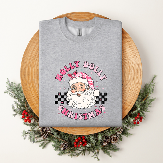 Holly Dolly Christmas DTF Transfer