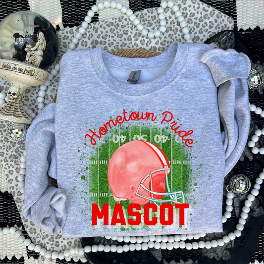 Custom- Hometown Pride Mascot DTF Transfer (*Leave Mascot and Colors in Checkout Notes)