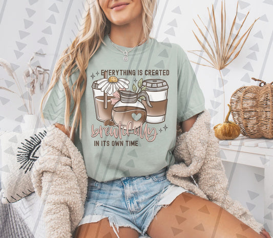 Everything is created Brewtifully DTF Transfer