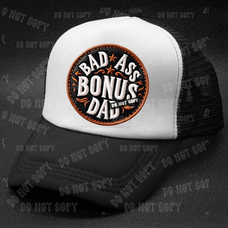 Bad Ass Bonus Dad DTF Transfer