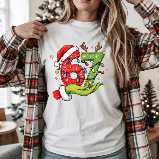 6 7 Christmas DTF Transfer