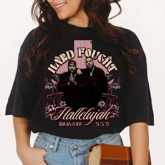 Hard Fought Hallelujah DTF Transfer