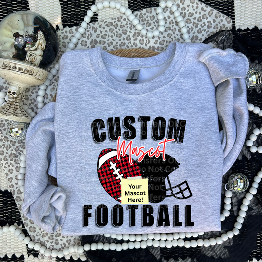 Custom- DTF Transfer (*Leave Mascot, School and Colors in Checkout Notes