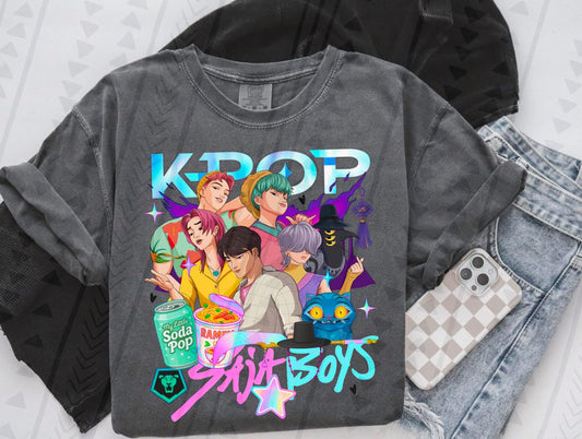 Kpop Boys DTF Transfer