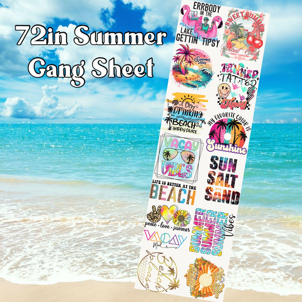 72” Summer Gang Sheet